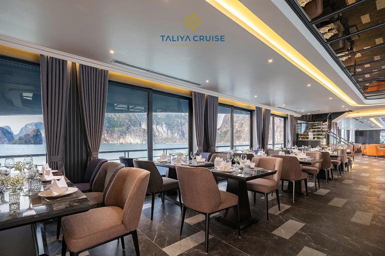 From Ha Noi: Full Day Ha Long/Lan Ha Bay by Taliya Cruise From Ha Noi: Full - Day Ha Long - Lan Ha Taliya Cruise