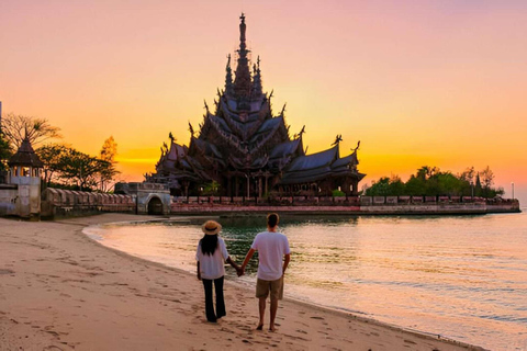 Hidden Gems of Pattaya: Private Cultural Trip from Bangkok SUV/MPV up to 6 Persons