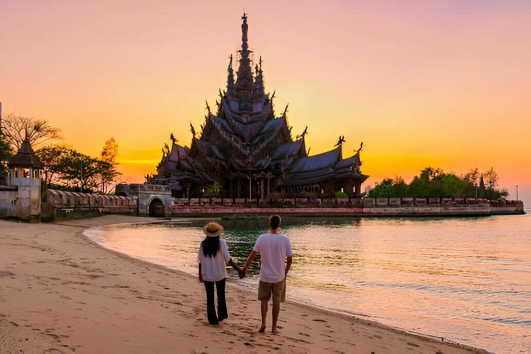 Hidden Gems of Pattaya: Private Cultural Trip from Bangkok SUV/MPV up to 6 Persons