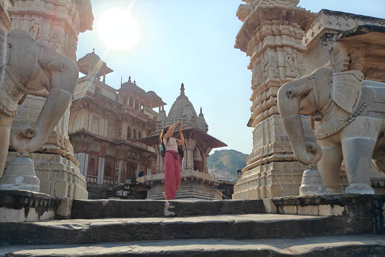 Jaipur: Full-Day Pink City Tour with Masala Tea Tour by Car and Driver with a Guide