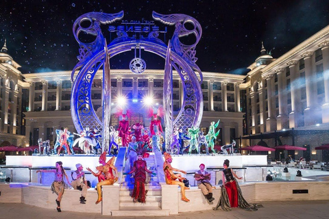 Alanya: Land of Legends Night Tour, Shopping, & Transfer Side: Land of Legends Night Show, Shopping, & Transfer