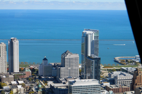 Milwaukee: Helicopter Rides Over Downtown & Lakefront Downtown Helicopter Ride