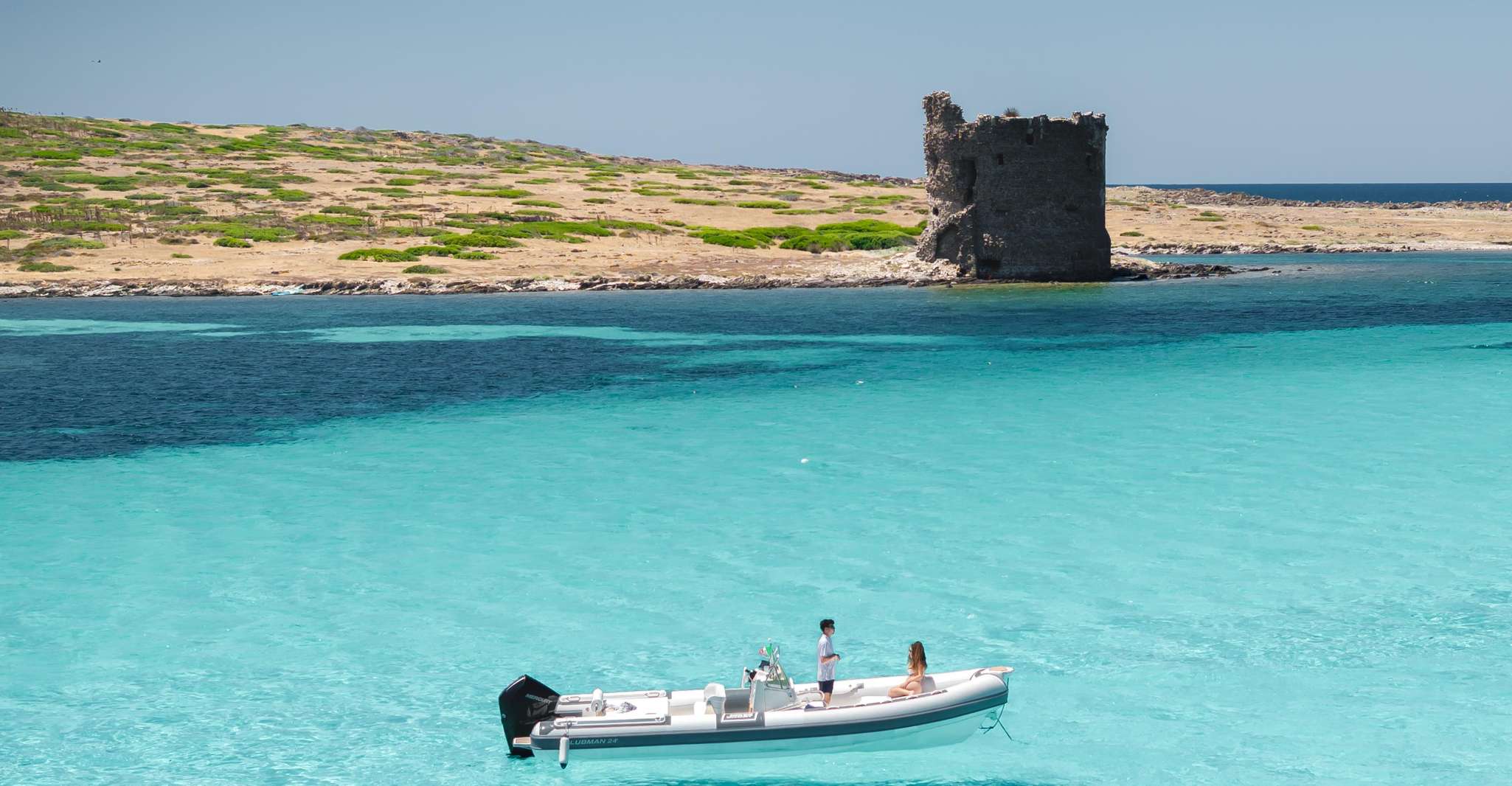 Escursione con aperitivo a Stintino: La Pelosa e Golfo dell'Asinara
