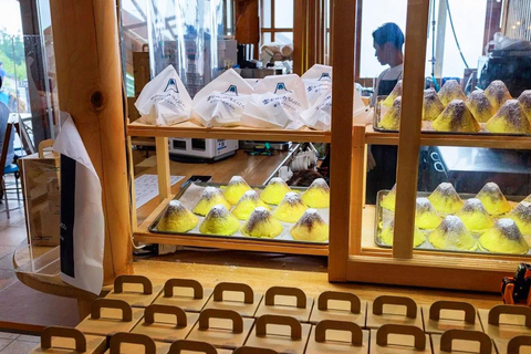 Tour zur fünften Station des Fuji und zum ThermalbadFuji-Ausflug ab Tokyo Station, Abfahrt um 7:30 Uhr