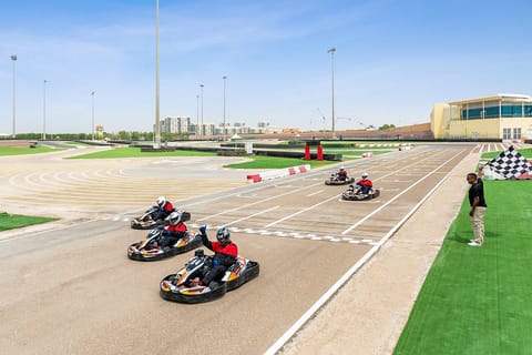 Abu Dhabi: Al Forsan Karting Experience
