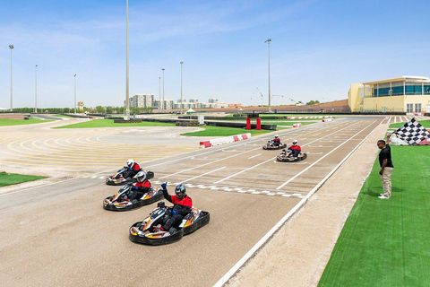 Abu Dhabi: Al Forsan Karting Experience