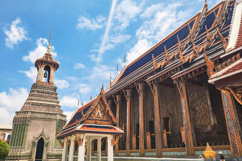 Bangkok: Tour guidato a piedi del Grand Palace e di Wat Phra KaewTour per piccoli gruppi senza tasse d&#039;ingresso