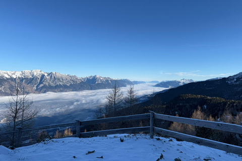 Innsbruck: Sunrise tour on the Patscherkofel Innsbruck: Sunrise tour to a summit (Serles/Kofel/Glungezer)
