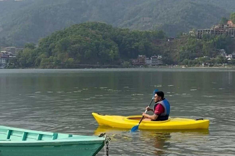 Pokhara: Fewa Lake Kayaking Experience with transfer