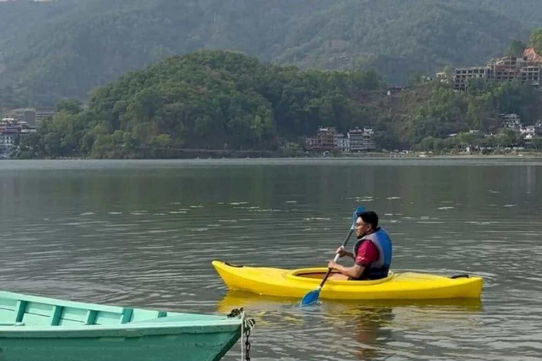 Pokhara: Fewa Lake Kayaking Experience with transfer