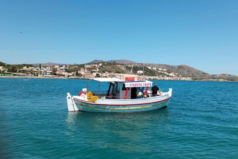 Chania: Angelausflug mit Frühstück und SchwimmenChania: Fischerbootfahrt mit Frühstück und Bademöglichkeit