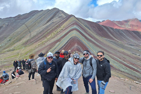 Från Cusco: Färgernas berg och den röda dalen på ATVfrån cusco:Red valley + vinikunka mountain/double seat atv/