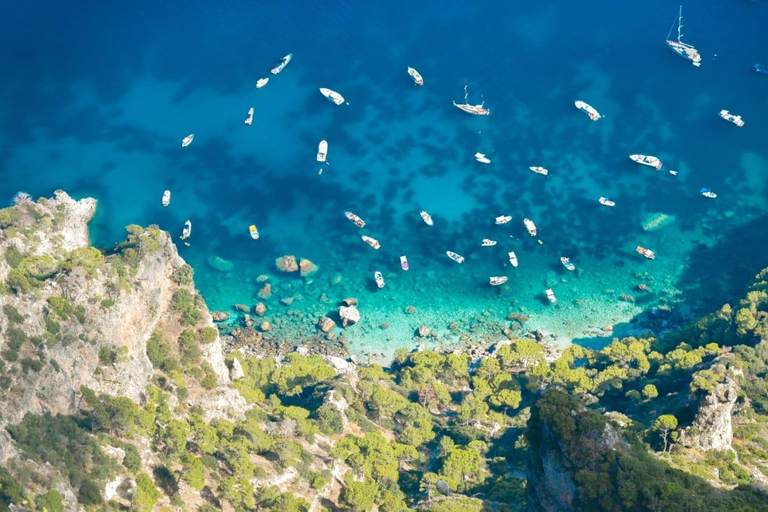 Neapol: Transfer na Capri z rejsem wycieczkowym po wyspie i czasem wolnymZ Neapolu: Rejs wycieczkowy na wyspę Capri z czasem wolnym na Capri