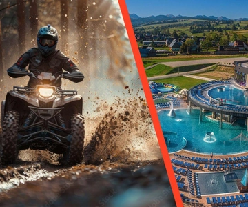 Zakopane: Quad Biking con piscine termali e trasferimento in hotel