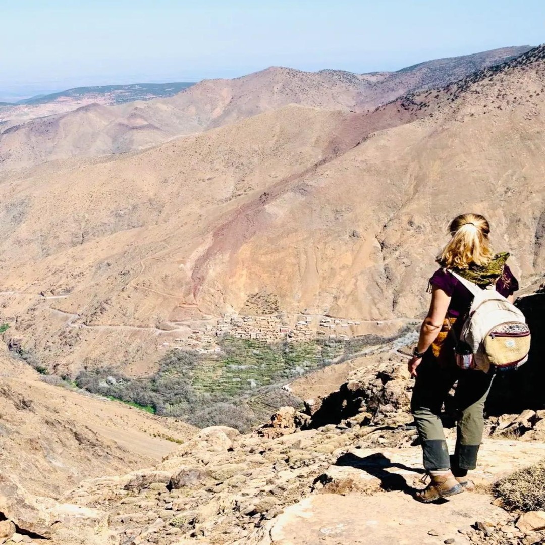 Depuis Marrakech : randonnée d'une journée dans l'Atlas, sommet de Taouadja - trekking