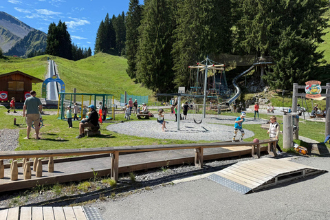 Lucerne: Alpine Playground, Monster Scooter, & Old Town Tour