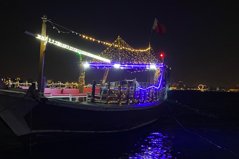 Doha: Sunset Dhow cruise including Pickup and Drop off
