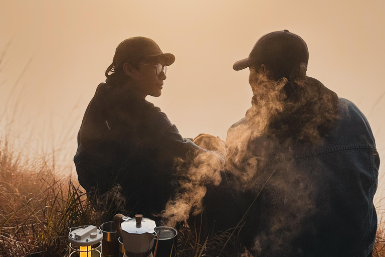 Dalat: Cloud Chasing packaged hike - Sunrise Pickup Included Group Packaged Tour - Free photo & video taken by tour guide