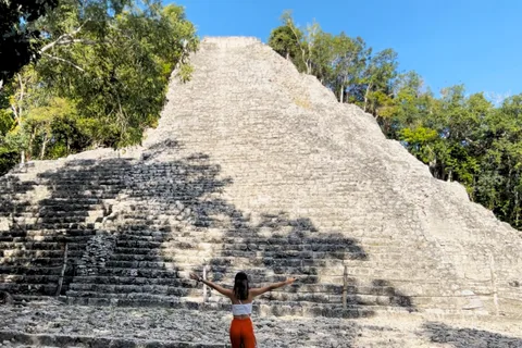 Coba, Tulum, Cenote & Lunch ECO Hele dag vanuit Rivera