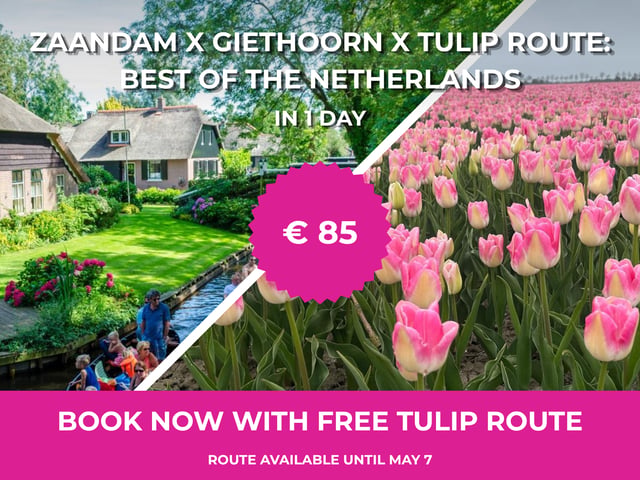 From Amsterdam: Zaanse Schans and Giethoorn Day Trip