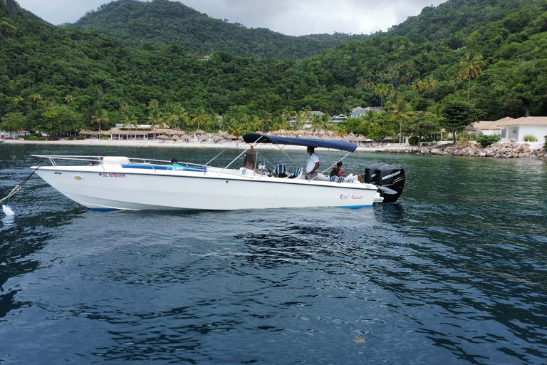 Soufriere/Westküste: Privates Boot, Schwimmen, Schnorcheln und Strand31&#039; Boot - Real Nauti