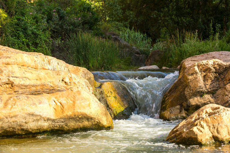 Valencia: San José Caves Tour & Summer Waterfall Day Trip Caves of San Jose + Waterfall - NH Hotel Pickup