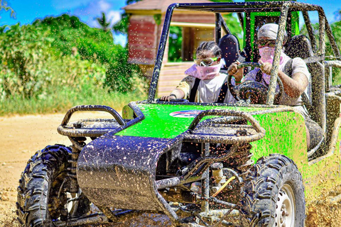 Aventure en buggy des dunes avec visite d&#039;un cénote et plage de Macao