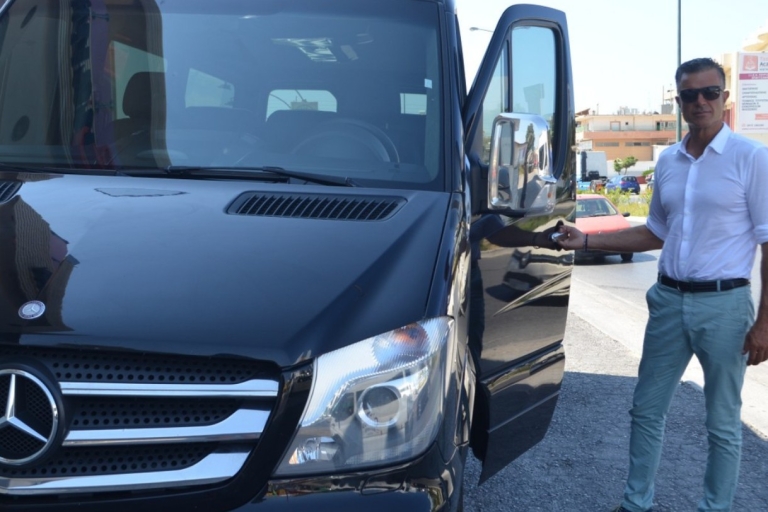 Kreta Tour:Argyroupoli - Rethymno - Kournas See ab ChaniaLimousine | Limo 3-Sitzer Premiumklasse oder SUV-Fahrzeug