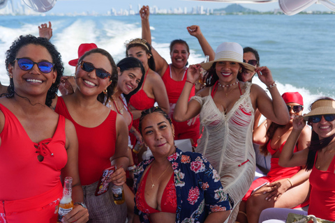 卡塔赫纳：成人派对船之旅——博拉博拉/乔隆成人派对游船 - 波拉波拉/西贡 - 22人