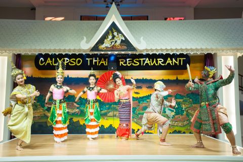 Bangkok Thai-Tanzshow mit Abendessen mit privatem Transfer