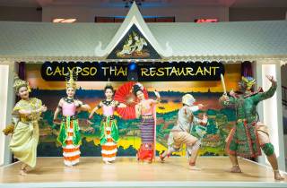 Bangkok Thai-Tanzshow mit Abendessen mit Hoteltransfer