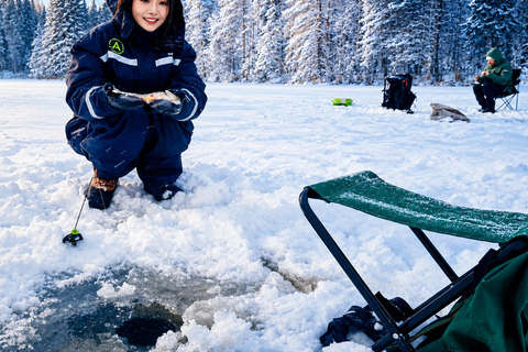 Rovaniemi: Authentic Ice Fishing with a Local Fisherman ⭐Ice Fishing Highlights |2h| Try Ice Fishing | Most Popular