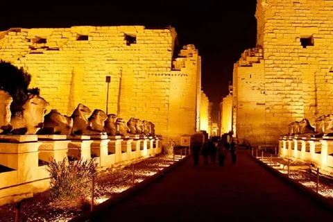 Karnak Temple Sound & Light Show QR biljett med transfer