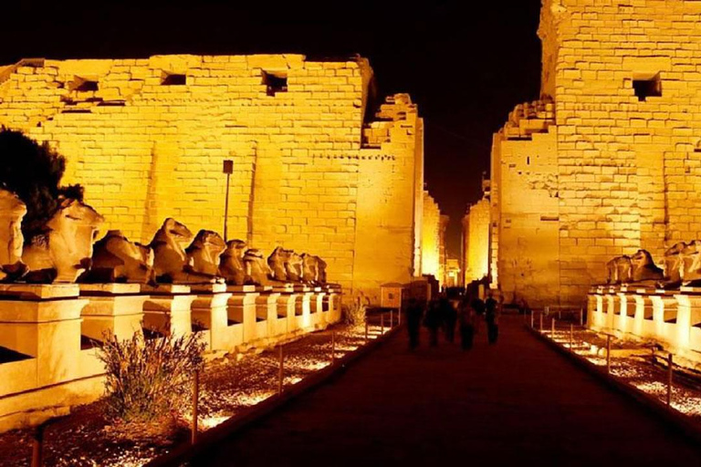 Billet QR pour le spectacle son et lumière du temple de Karnak avec transfert