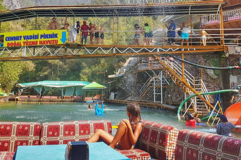 Desde Alanya: Escapada de picnic y natación en Dimcay con almuerzo