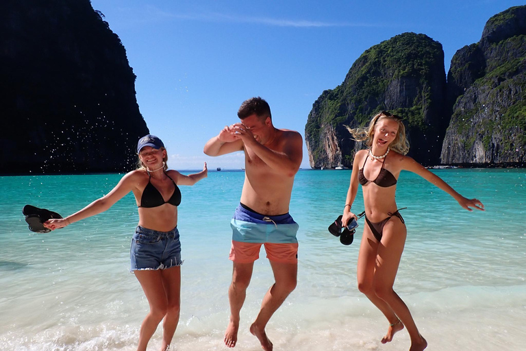 Koh Phi Phi : Passeio de barco pirata com snorkeling e caiaque