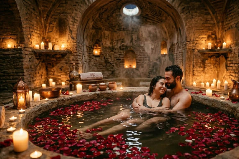 Tbilisi: Private Romantic Sulfur Bath Experience with Wine Tbilisi: Private Romantic Sulfur Bath Experience with Wine
