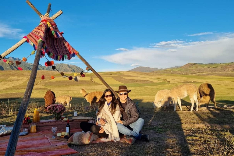 Chinchero, Maras &amp; Moray + Picknick med lamor |Privat rundtur|