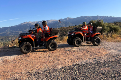 Chania: ATV - Quad Safari Adventure & olive oil tasting Solo Quad (Quad for 1 person)