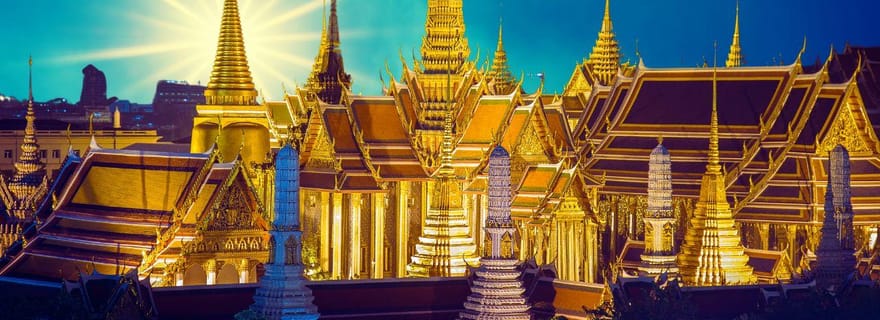 Bangkok : Visite privée du Grand Palais, du Wat Pho et du Wat Arun
