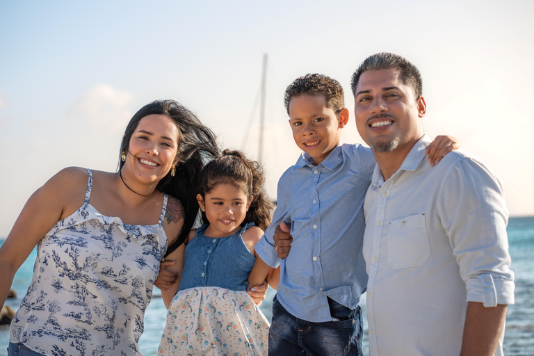 Aruba: Small Family Vacation Photoshoot at the Beach