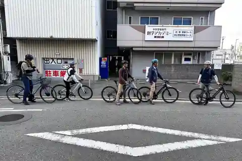 Himeji: Tour in E-Bike della città vecchia e del castello di Himeji