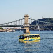 Budapest: tour in bus galleggiante via terra e via acqua