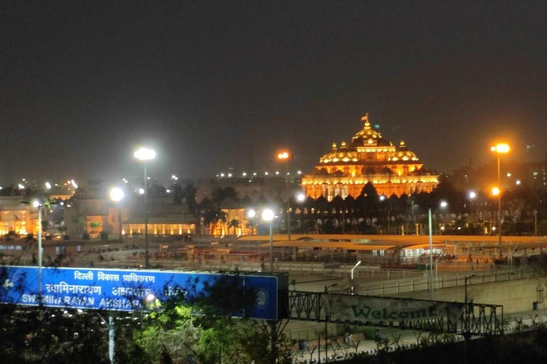 New Delhi : visite guidée du temple d&#039;Akshardham avec prise en charge à l&#039;hôtel