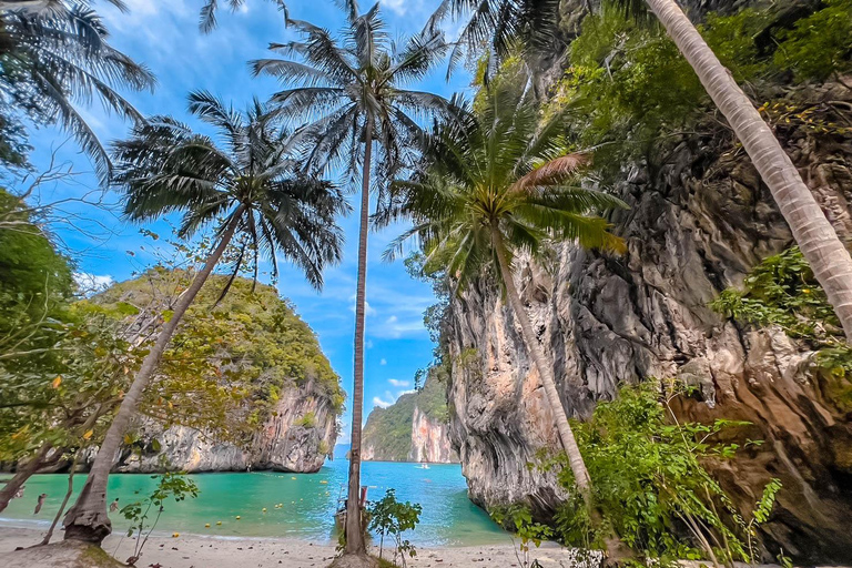 Krabi: Passeio de barco particular com cauda longa e mergulho com snorkel nas Ilhas HongOpção de passeio de lancha particular