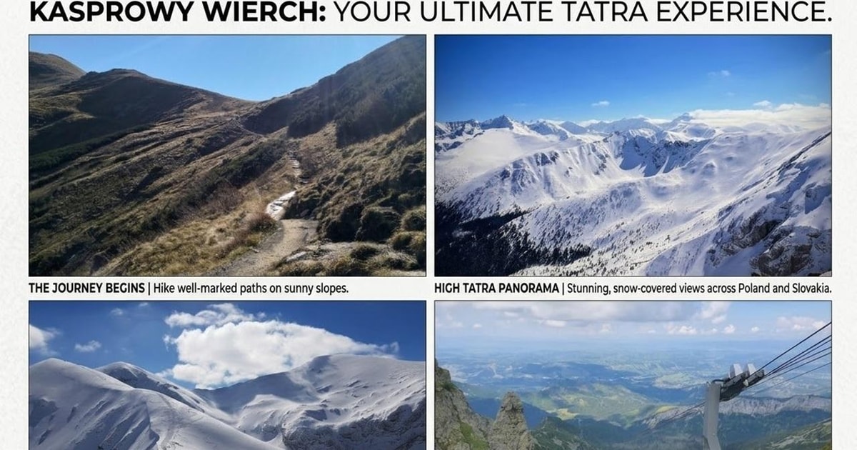 Zakopane: Kasprowy Wierch Cable Car Ticket & Transfer - 2026 (Verified ...