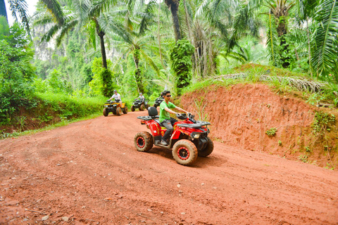 Krabi: Aventura en quad todoterreno en Nature View Point45 minutos en quad