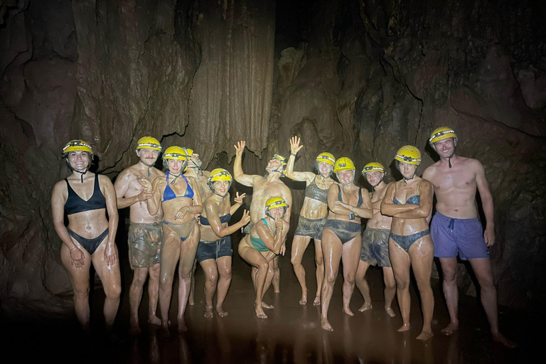 Phong Nha: Zipline Dark Cave & Paradise Cave Exploration Option 4: Full Adventure Experience - Drop-off in Hue