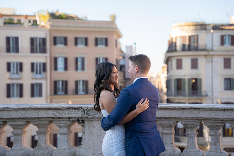 Rome: Private Editorial Shoot at Trevi Fountain or Colosseum Early Morning Trevi Fountain: 30-Minute Private Shoot