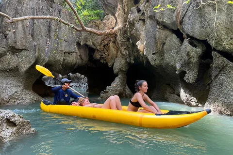 Twilight Sea Canoe Phang Nga Bay with Bio-Luminescent